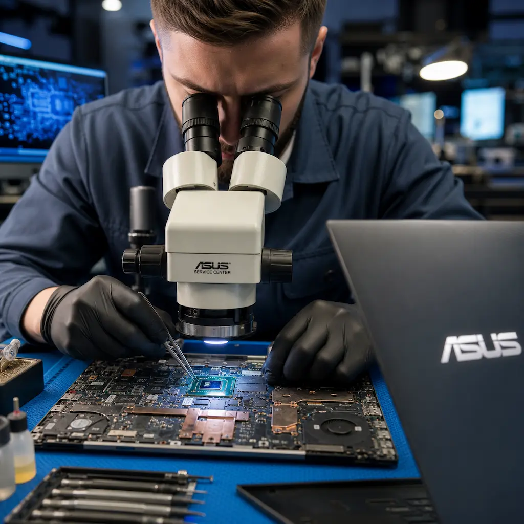 Замена видеокарты ноутбука Asus в Ставрополе