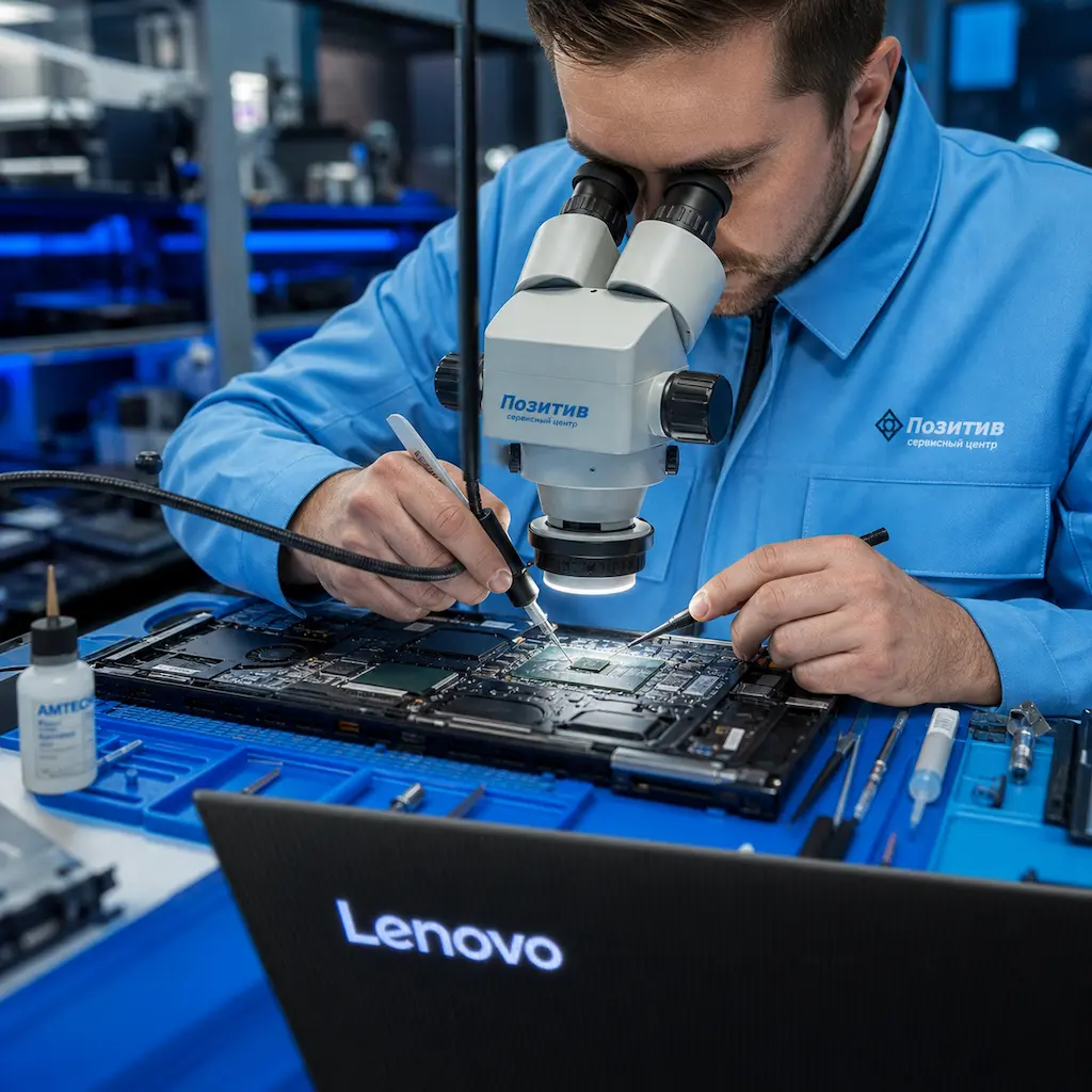 Замена видеокарты ноутбука Lenovo в Ставрополе