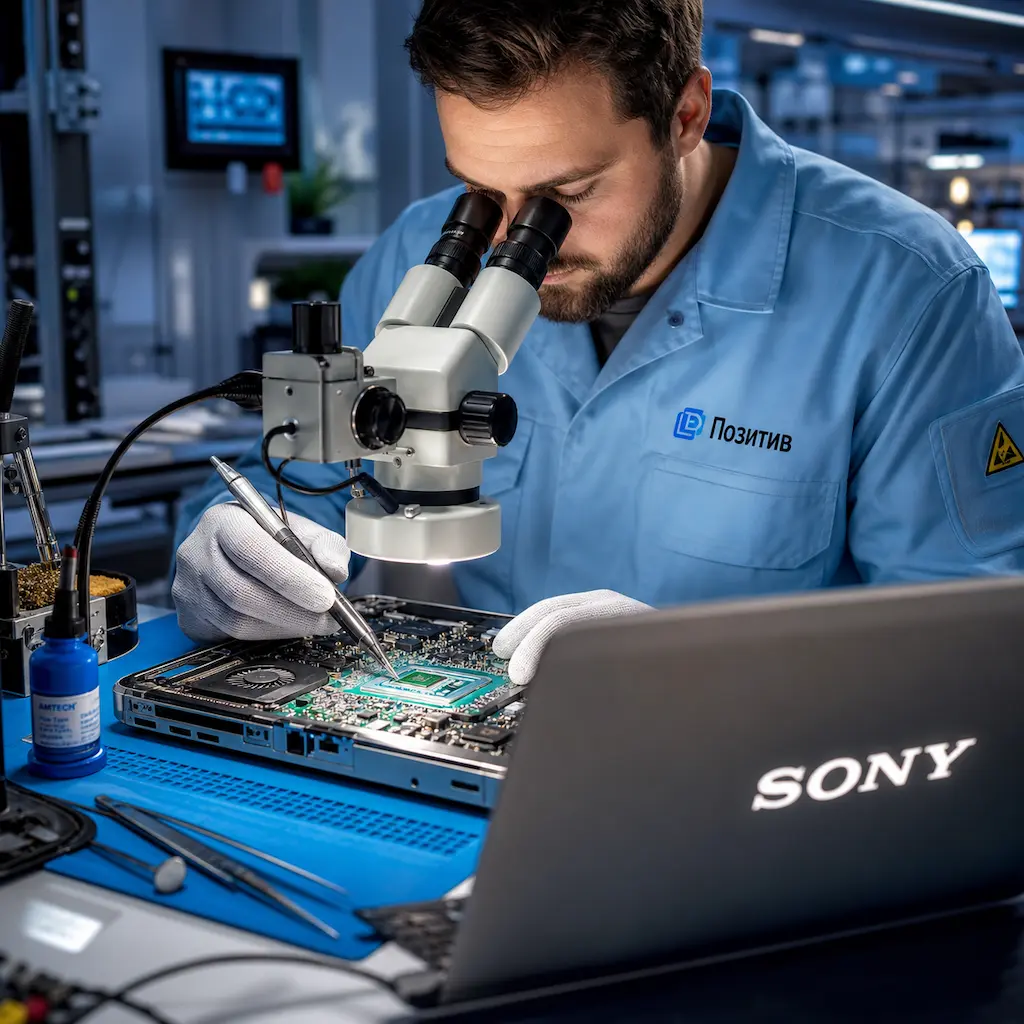 Замена видеокарты ноутбука Sony в Ставрополе