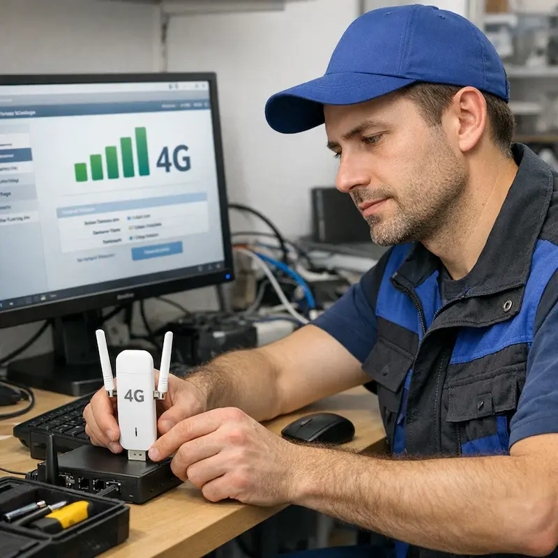 Настройка LTE модема в Ставрополе