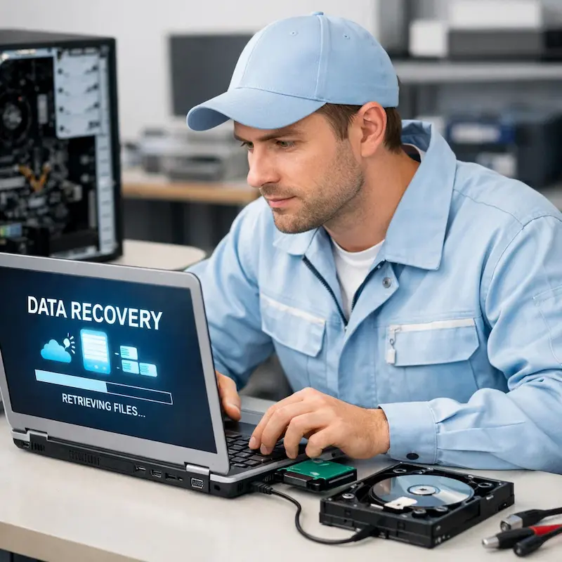 Восстановление данных и файлов в Ставрополе