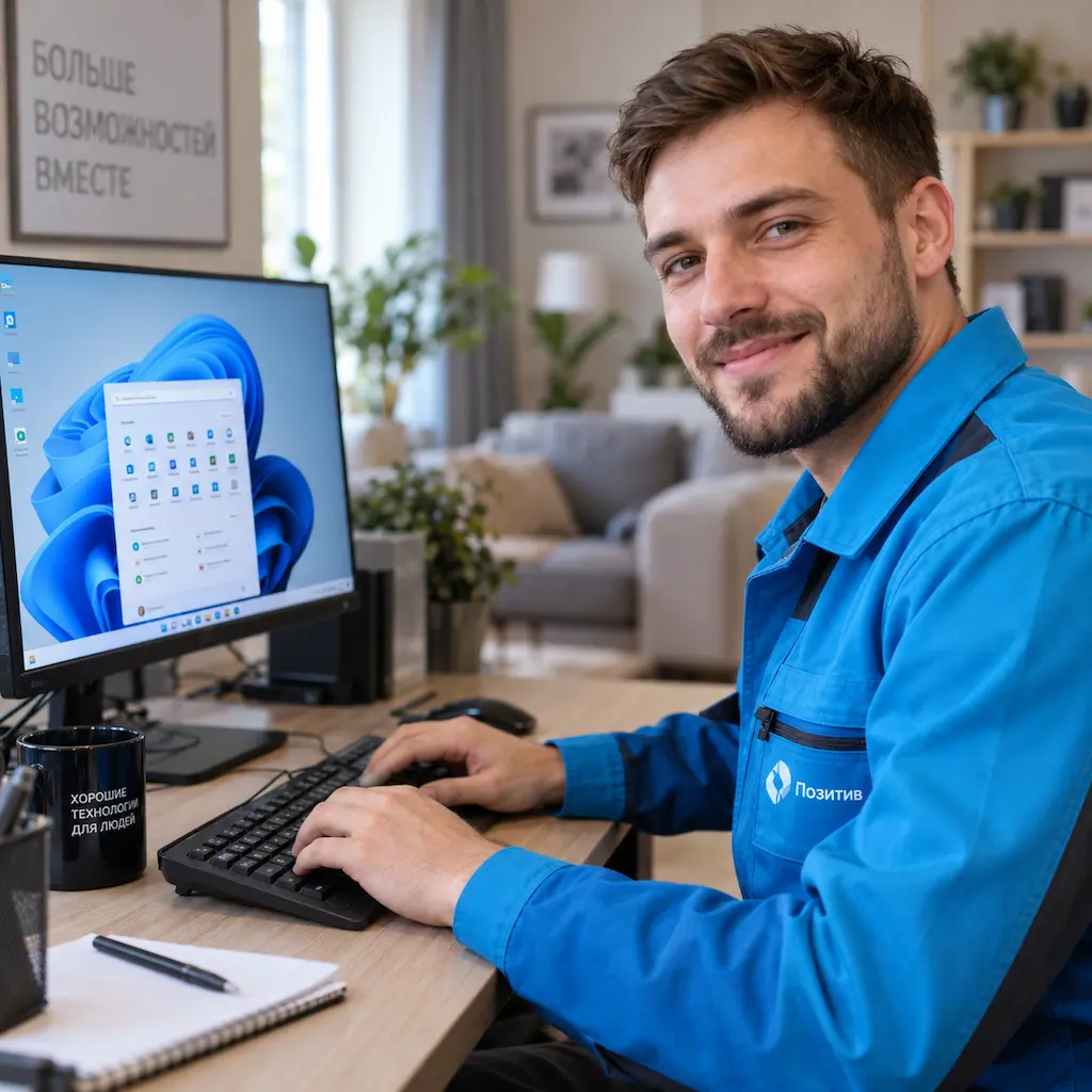 Настройка Windows в Ставрополе на дому