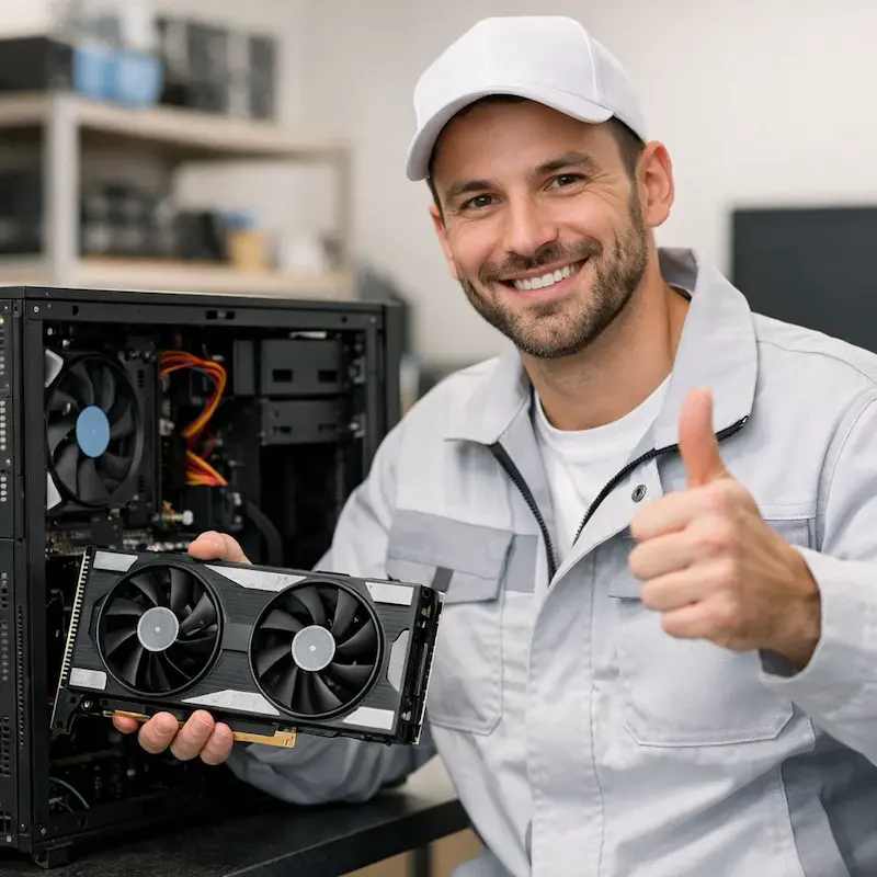 установка видеокарты на ПК в Ставрополе