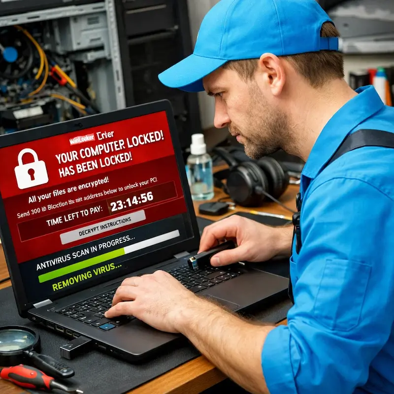 Удалить винлокер в Ставрополе